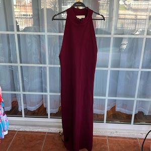 NBW Racerback body con ribbed dress